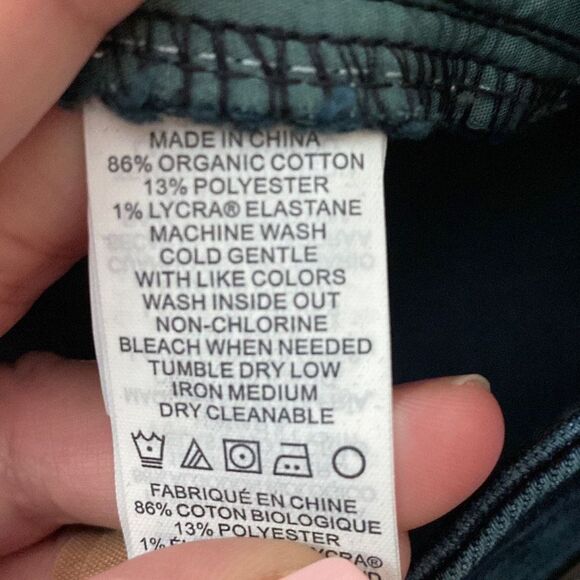 Prana Women's Sienna Jean Deep Blue Size‎ 2 NWT - Picture 11 of 11